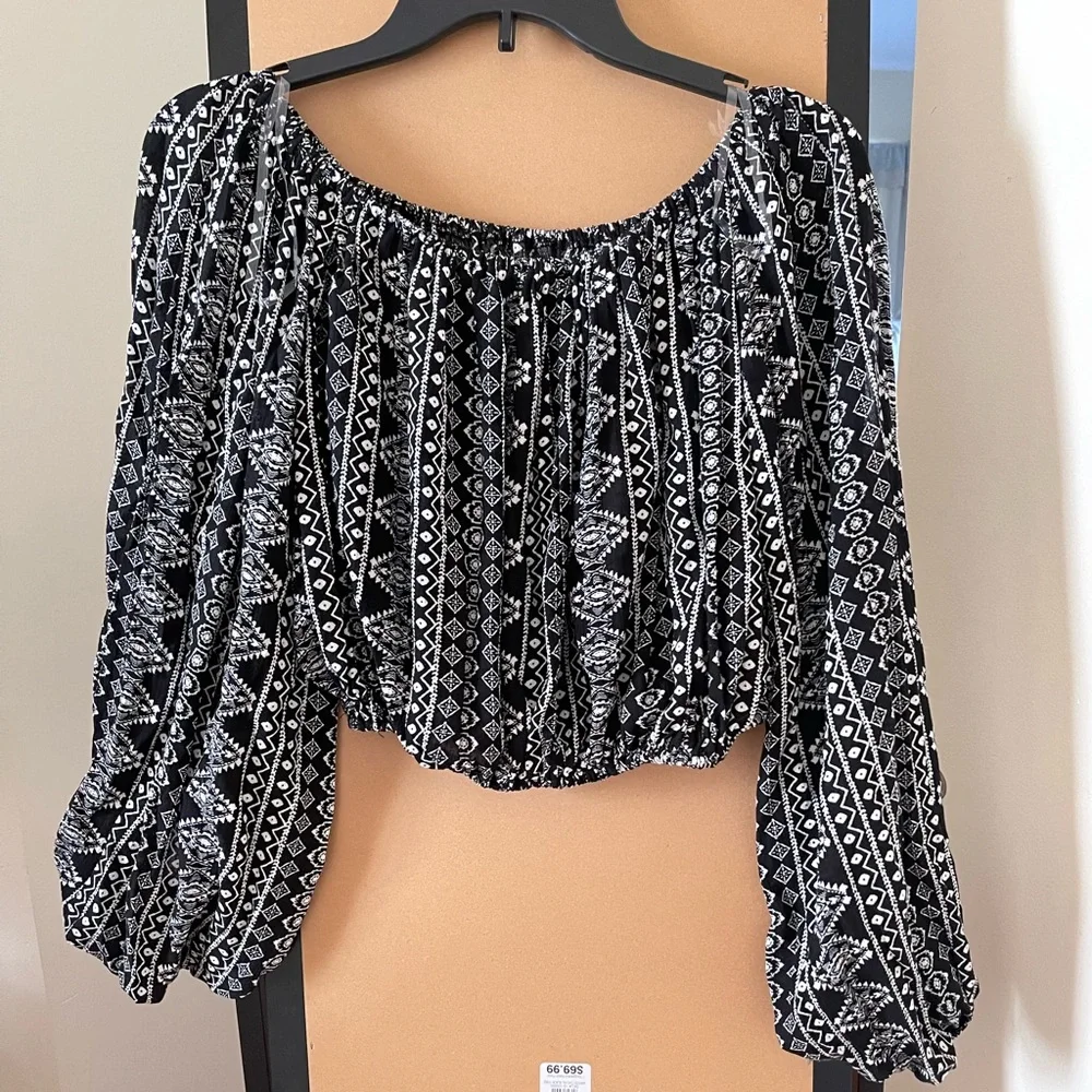 Hot cropped hem  for women, top for women - Picture 5 of 14